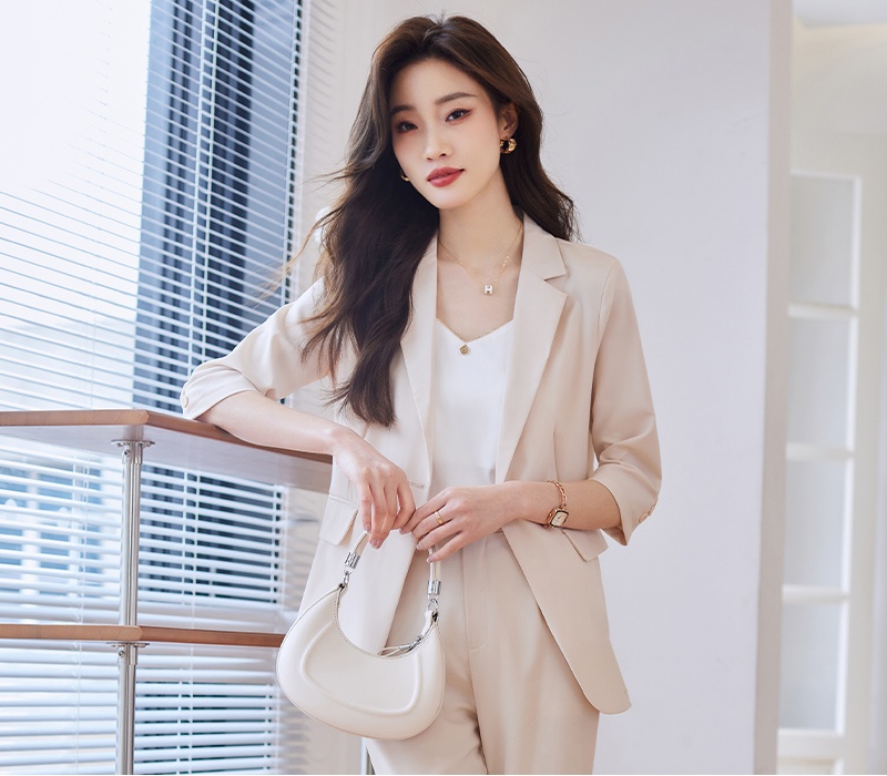 Short Casual coat spring and summer thin tops for women