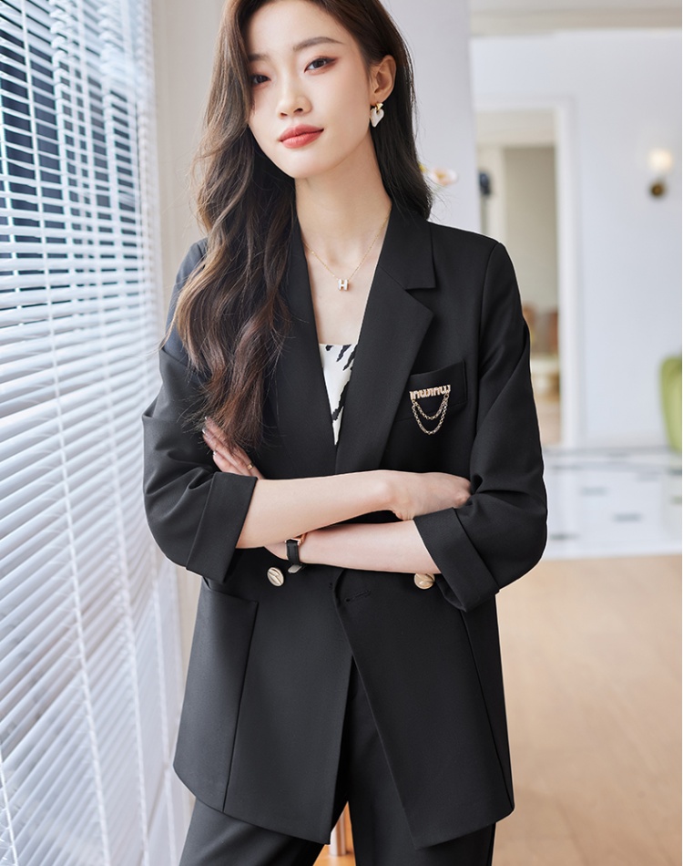 Spring temperament business suit fashion coat for women