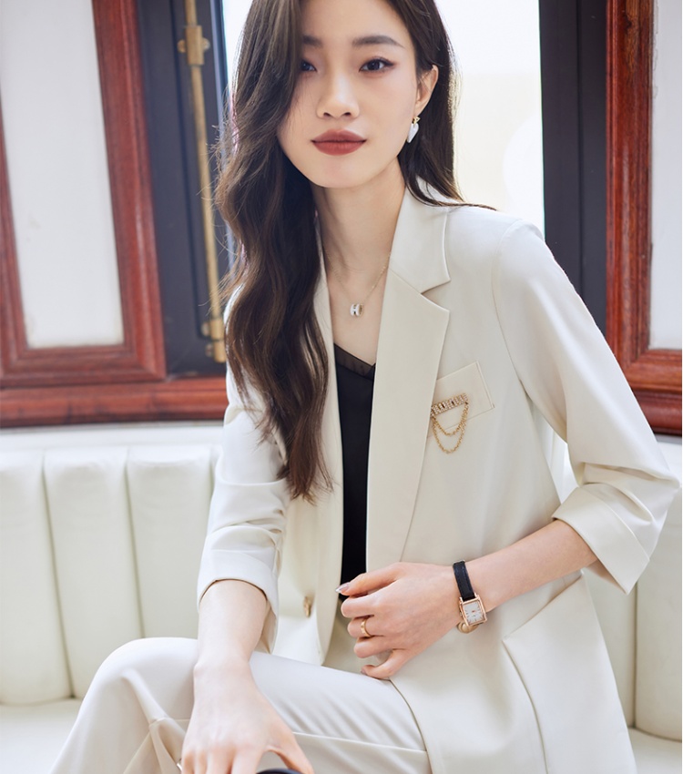 Spring temperament business suit fashion coat for women