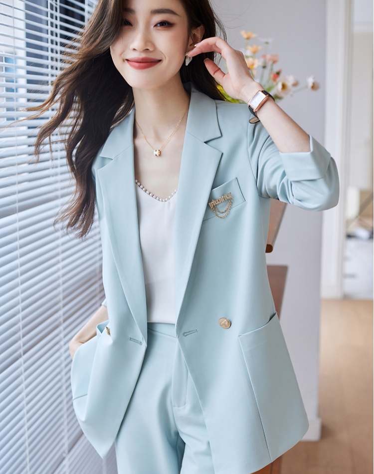 Spring temperament business suit fashion coat for women