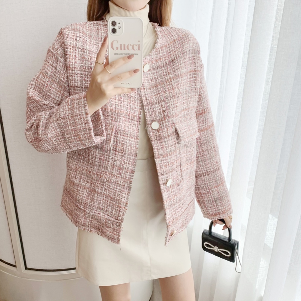 Chanelstyle jacket ladies coat for women