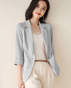 Spring and summer coat intellectuality business suit for women