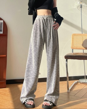 Spring and autumn sweatpants wide leg pants for women