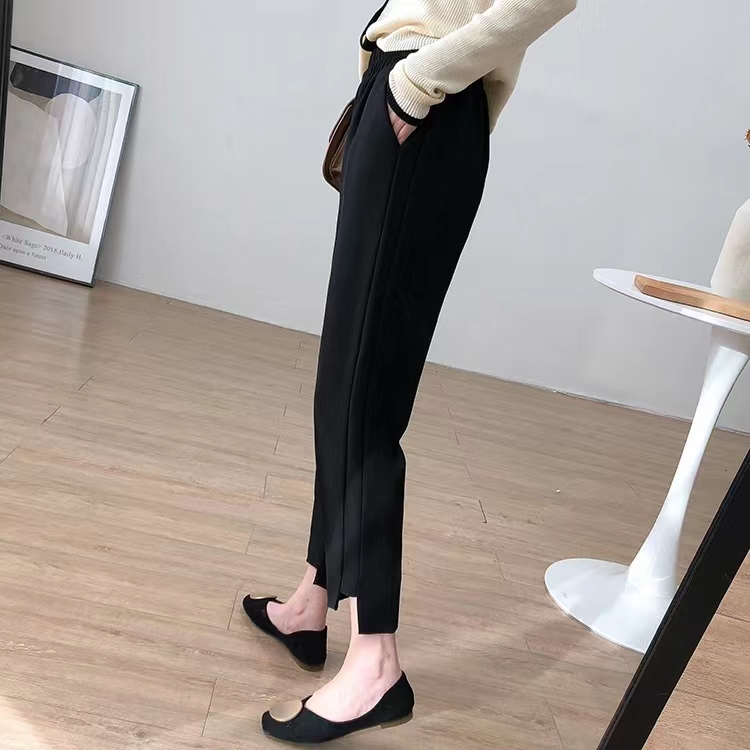 Slim large yard casual pants nine tenths loose pencil pants