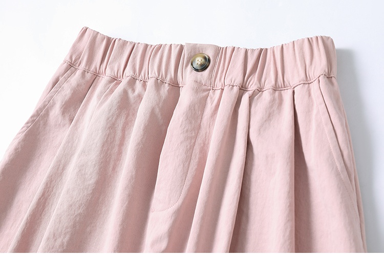 A-line long long skirt pleated skirt for women