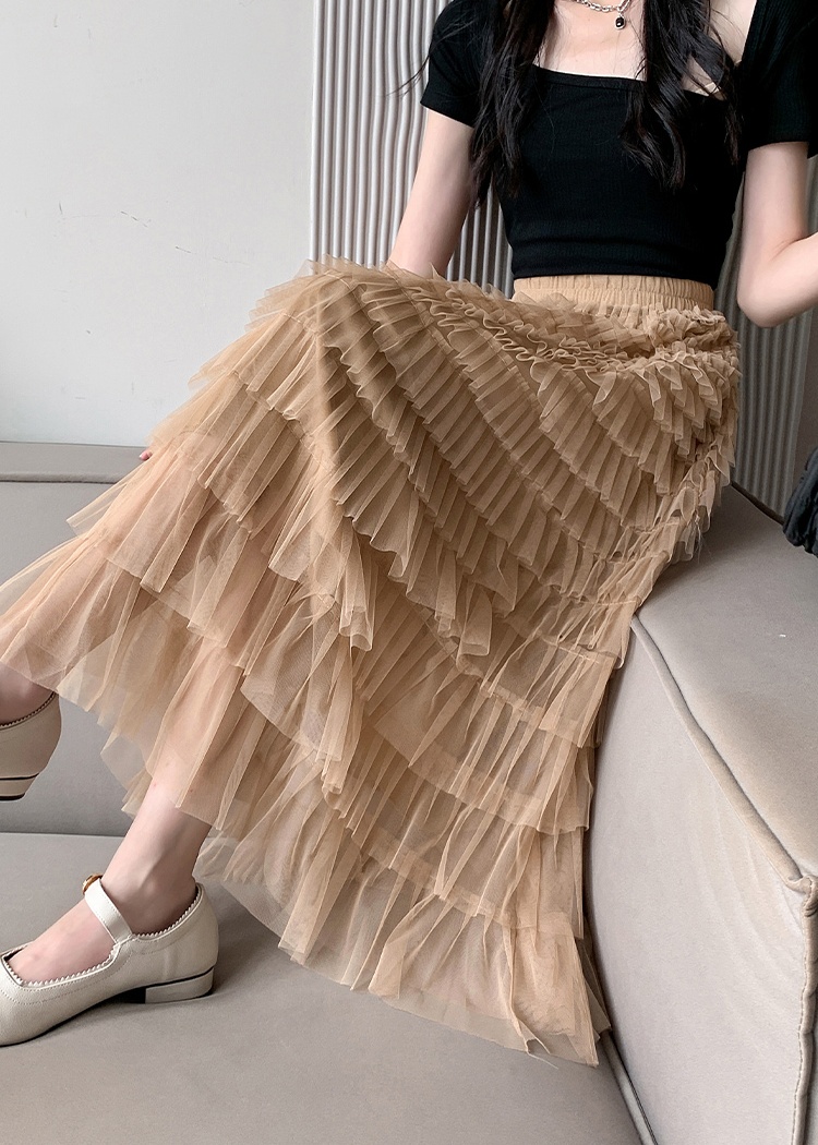 Gauze skirt summer short skirt for women