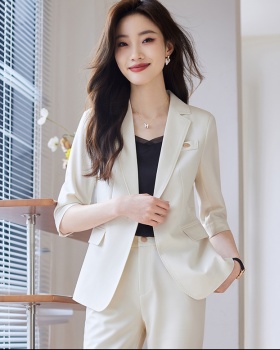 Spring temperament coat fashion business suit 2pcs set for women