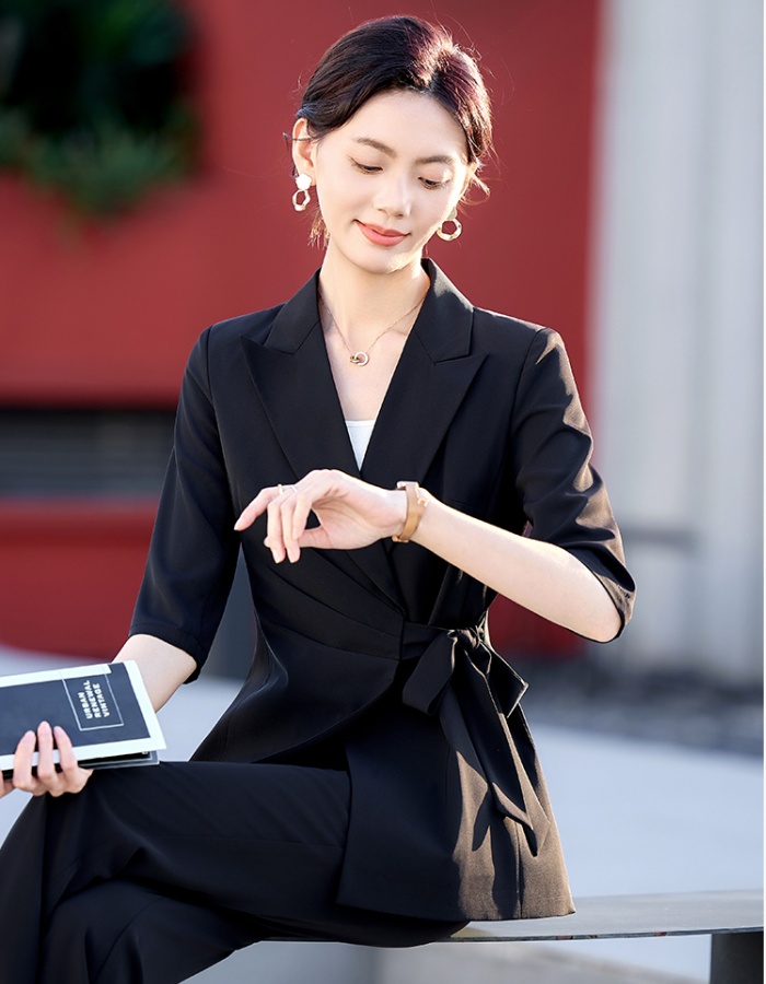 Loose spring coat temperament Casual business suit for women