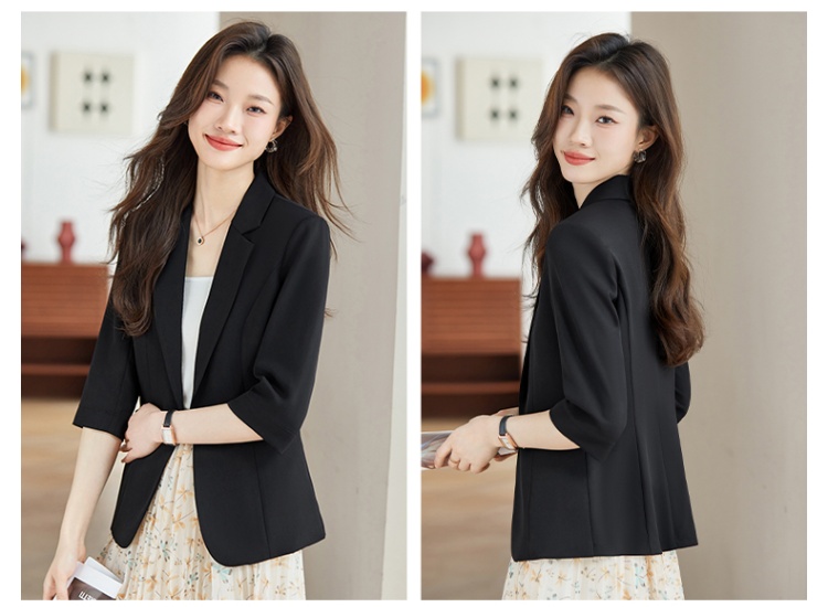 Temperament business suit short tops for women