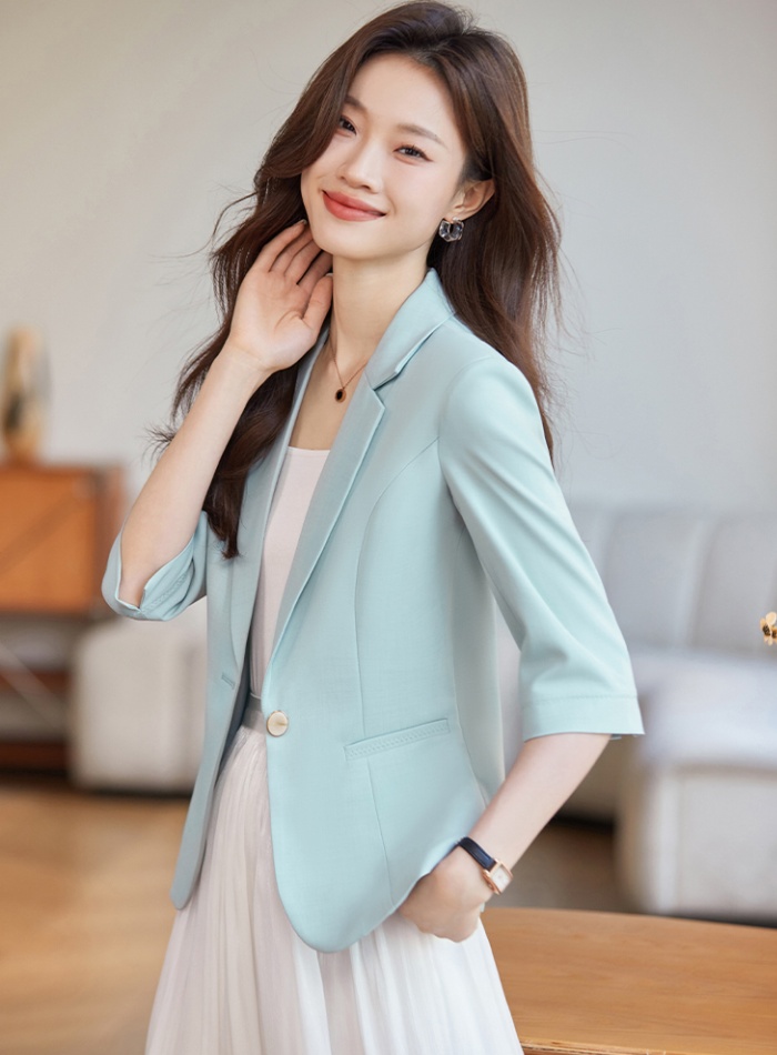 Temperament business suit short tops for women