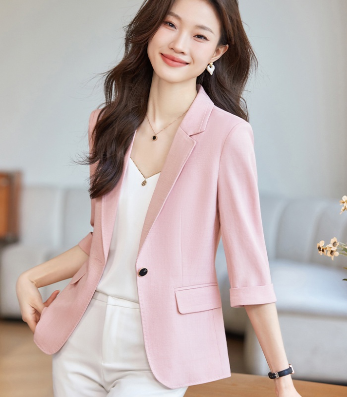 Short business suit temperament coat for women