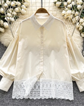 Korean style summer shirt temperament tops for women