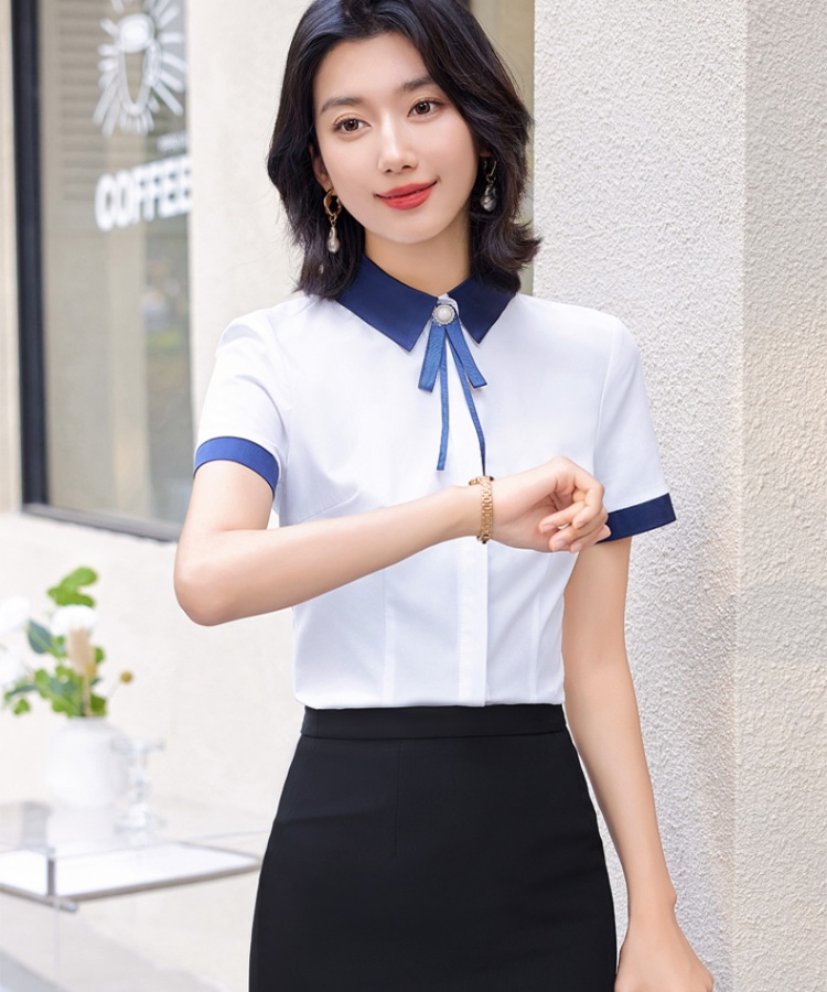 Profession skirt shirt 2pcs set for women