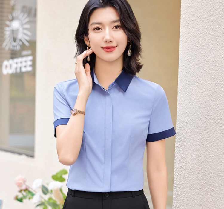 Profession skirt shirt 2pcs set for women