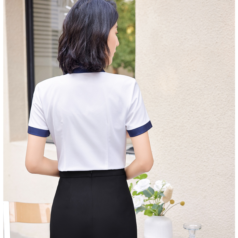 Short sleeve work clothing profession shirt 2pcs set