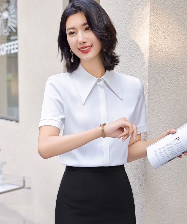 Temperament skirt profession shirt 2pcs set for women