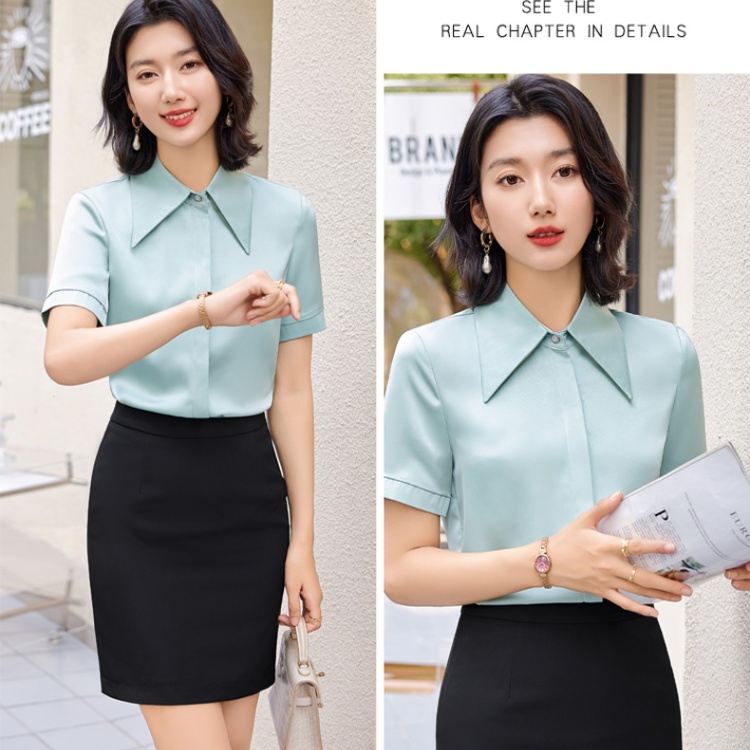 Temperament skirt profession shirt 2pcs set for women