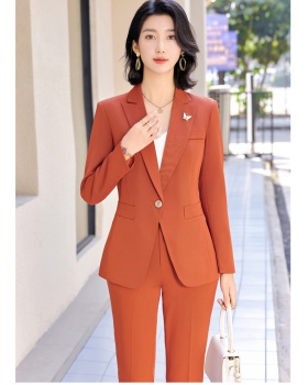 Profession tops slim business suit a set for women