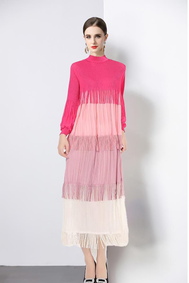 Tassels loose splice large yard European style dress