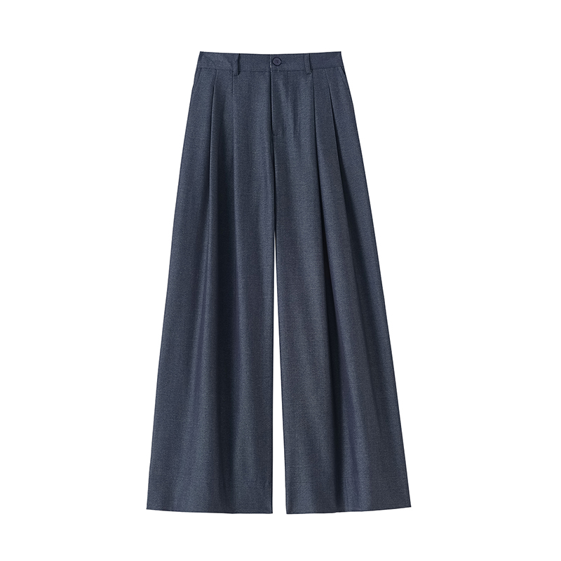 Drape spring and summer wide leg pants slim pants