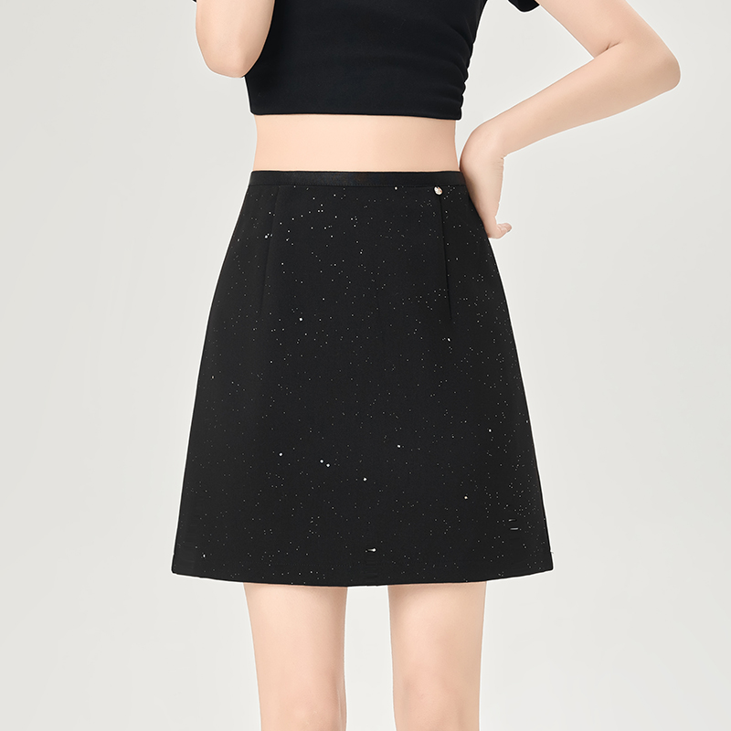 A-line skirt slim short skirt for women