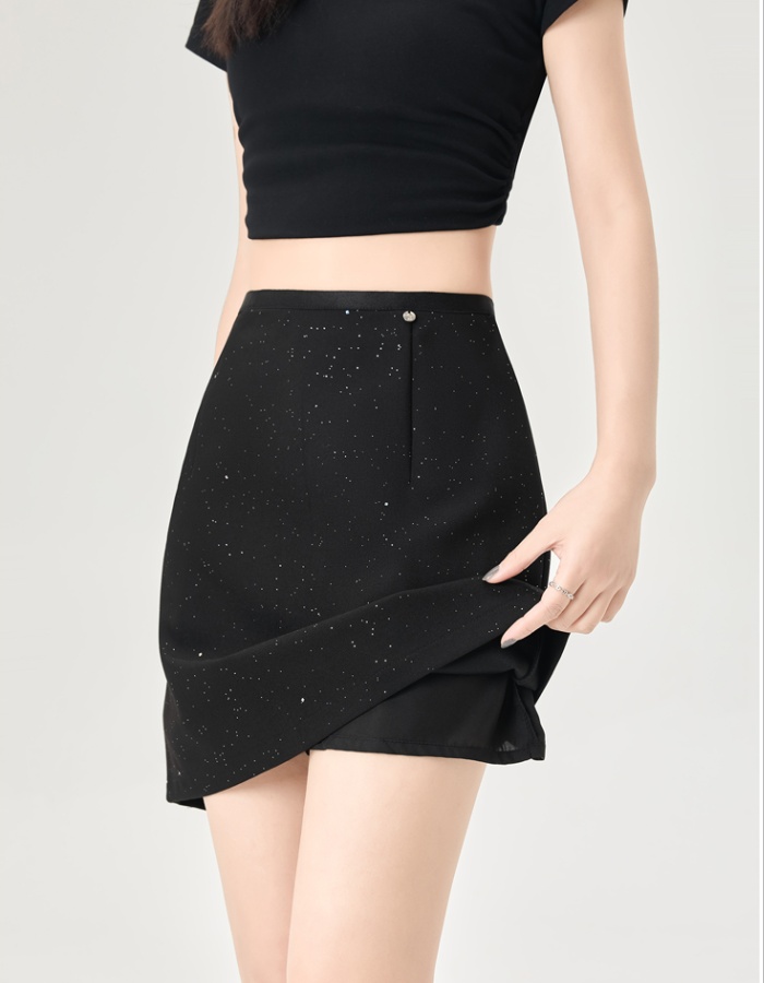 A-line skirt slim short skirt for women