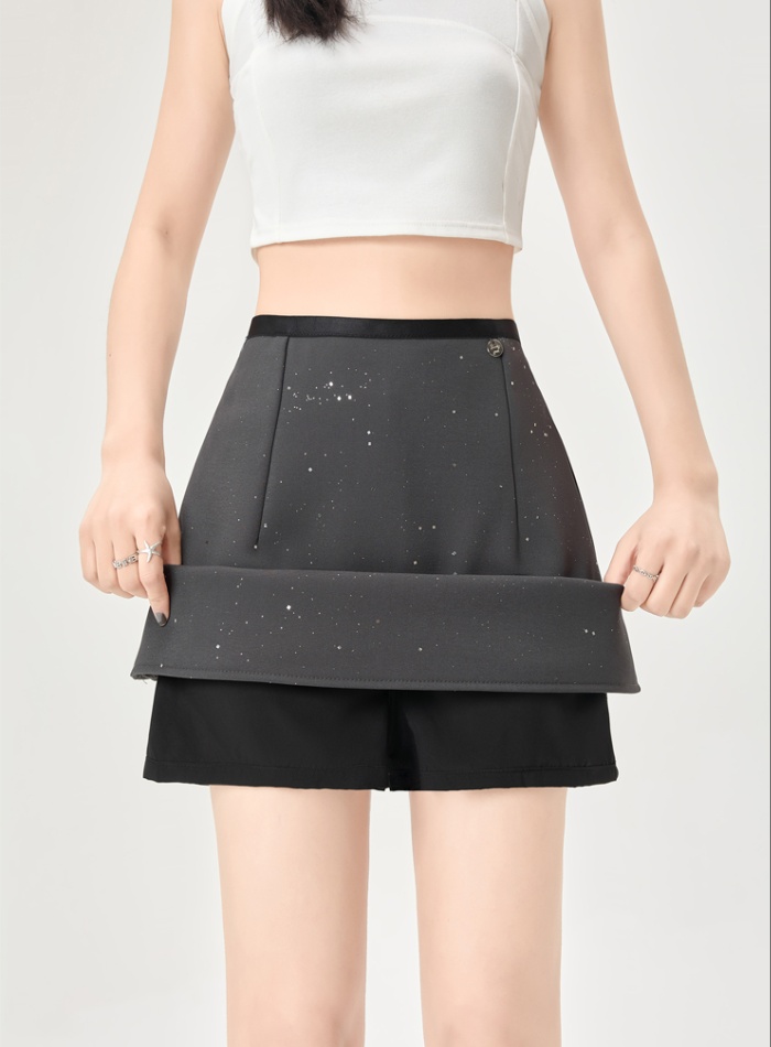 A-line skirt slim short skirt for women