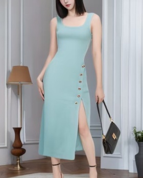 France style sexy Korean style all-match dress for women