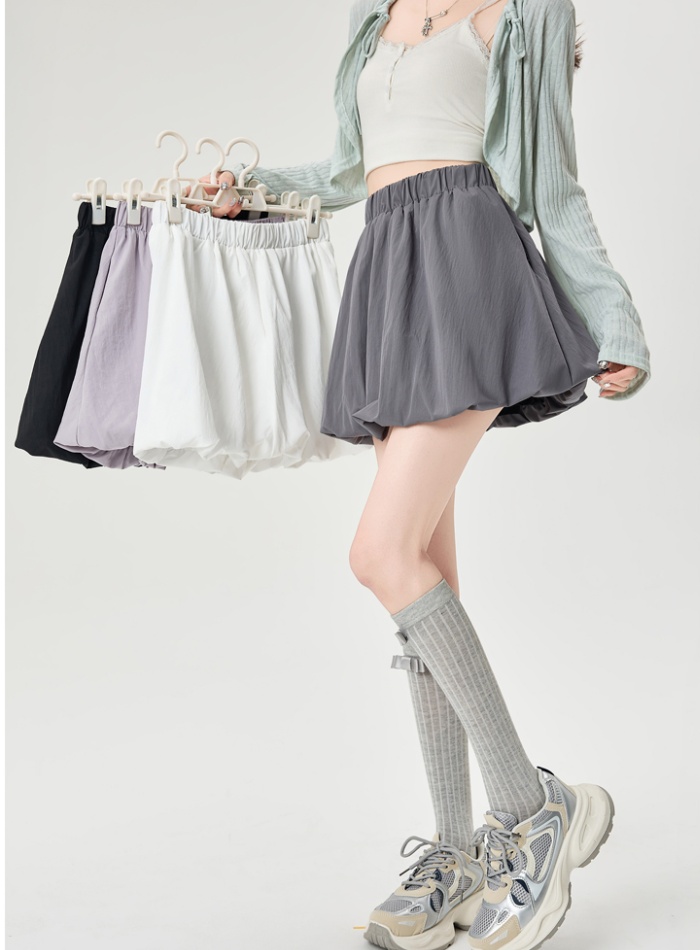 All-match anti emptied skirt pure bud skirt for women