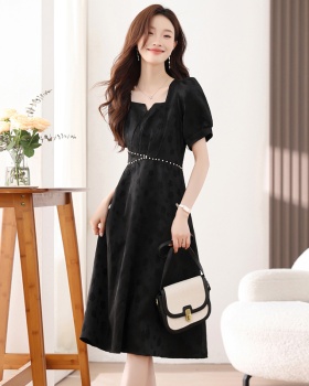 Fat long temperament spring and summer dress for women