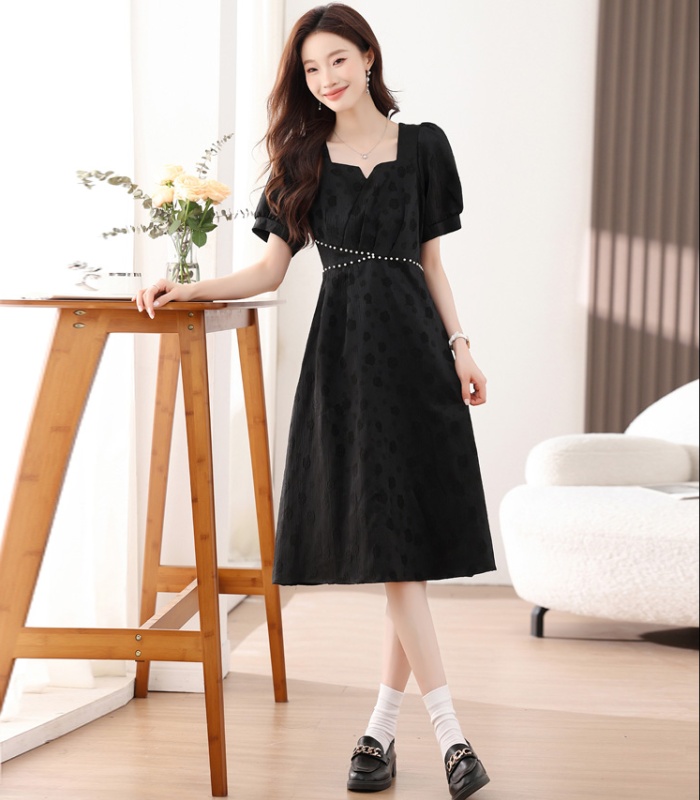 Fat long temperament spring and summer dress for women