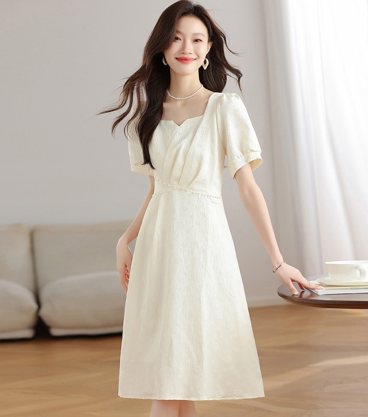 Fat long temperament spring and summer dress for women