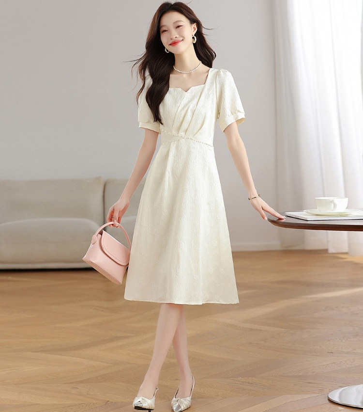 Fat long temperament spring and summer dress for women