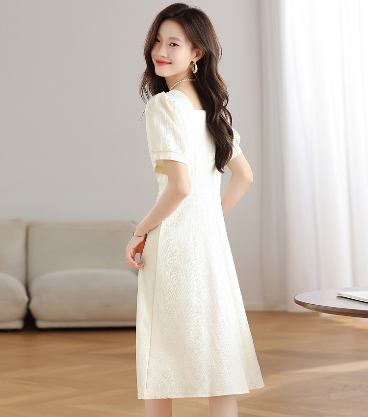 Fat long temperament spring and summer dress for women