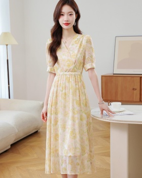 Casual dress temperament long dress for women