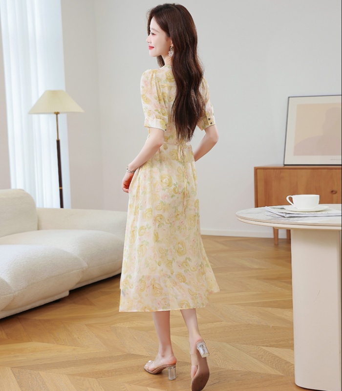 Casual dress temperament long dress for women