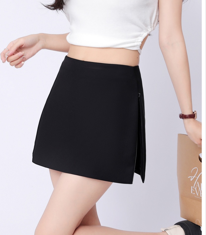 A-line package hip skirt high waist short skirt