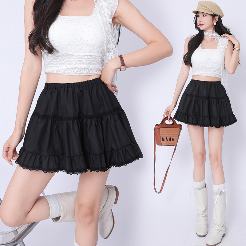 Korean style short skirt skirt for women