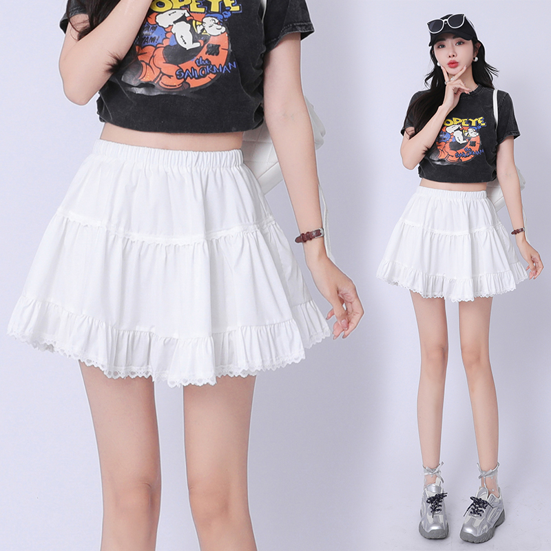 Korean style short skirt skirt for women