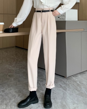 Slim loose autumn pants retro drape casual pants