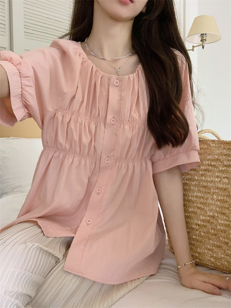 Large yard fat tops round neck shirt