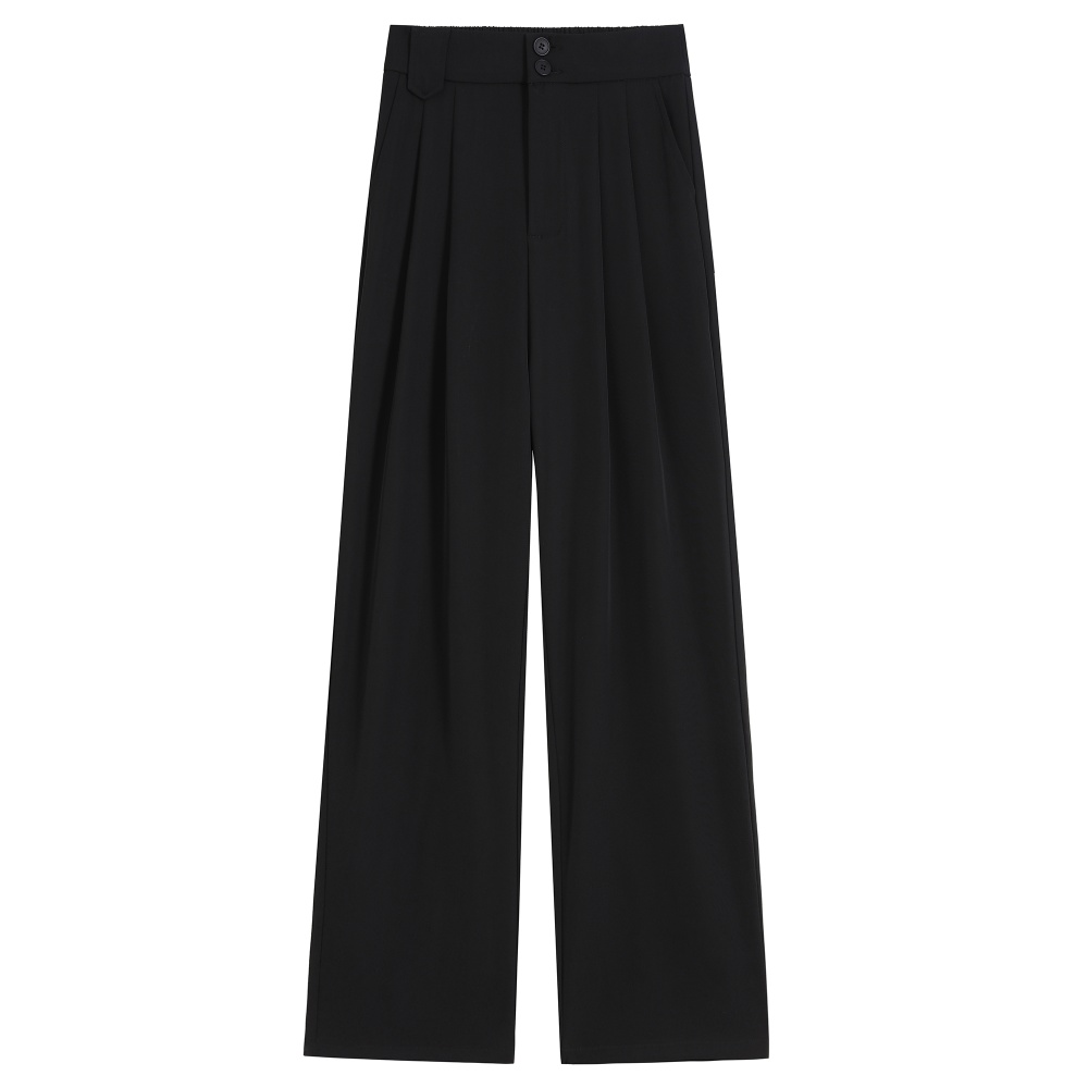 Slim straight pants summer Casual wide leg pants for women