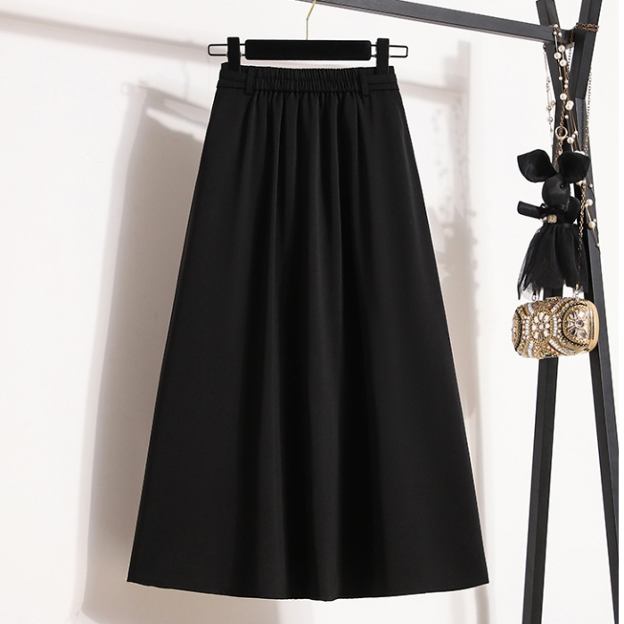 A-line fashion skirt retro chain business suit