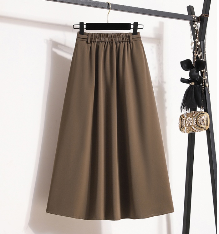 A-line fashion skirt retro chain business suit