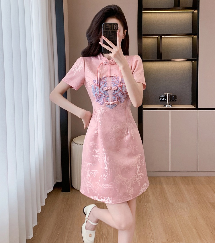 Chinese style summer dress fashion temperament cheongsam