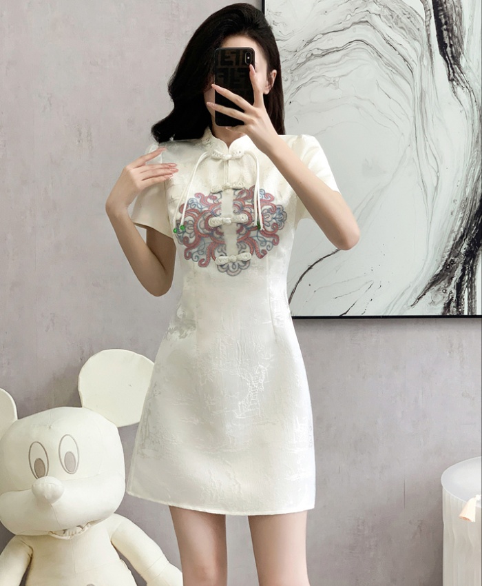 Chinese style summer dress fashion temperament cheongsam