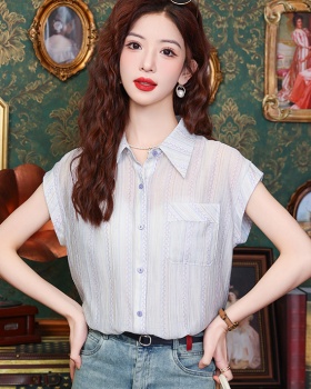 Unique Western style shirt maiden summer tops