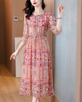 Real silk tender beautiful France style dress