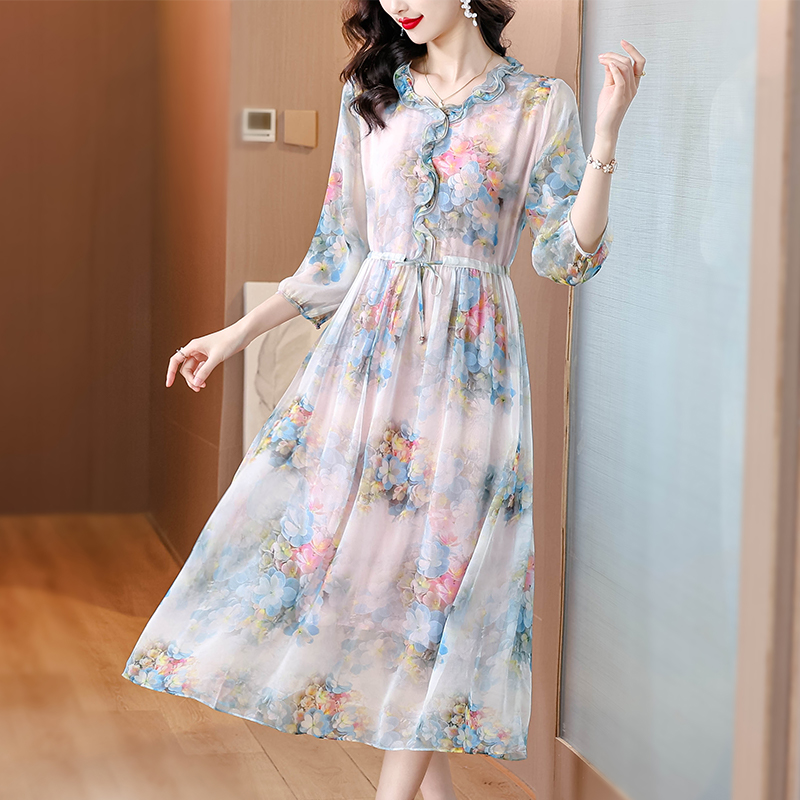 Refinement noble elegant temperament summer dress