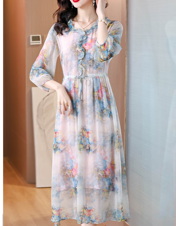 Refinement noble elegant temperament summer dress